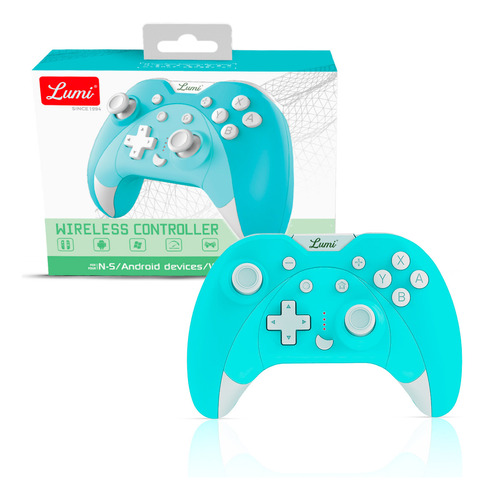 Gamepad Lumi Bluetooth Sem Fio Vibração