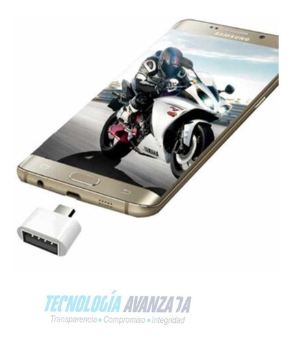 Adaptador Otg Entrada Usb Hembra A V8 Macho Celular, Mandos