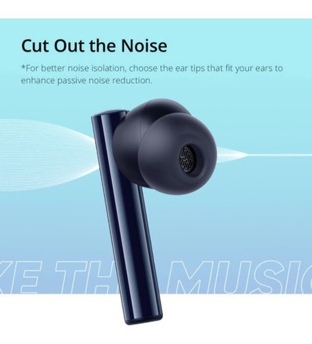 Imagen 4 de 9 de Audifonos In-ear Gamer Inalámbricos Realme Buds Air 2 Negro