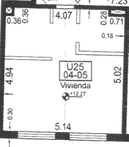 Venta Departamento Monoambiente En Barrio Martin. Apto Crédito.