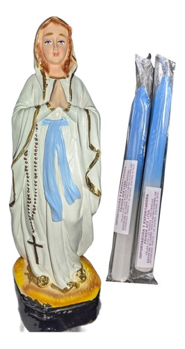 Virgen De Lourdes Figura