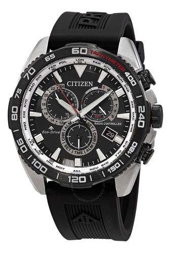 Reloj Hombre Citizen Eco Drive Radio Control 25%off + Regalo