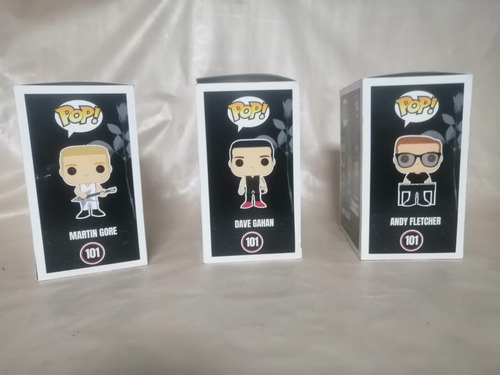 Muñeco Custom Tipo Funko Depeche Mode 3pzs Gahan Gore Fletch (Reacondicionado)