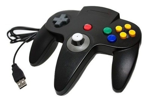 Controle N64 Nintendo 64 Usb Manete Pc Notebook Raspberry Pi