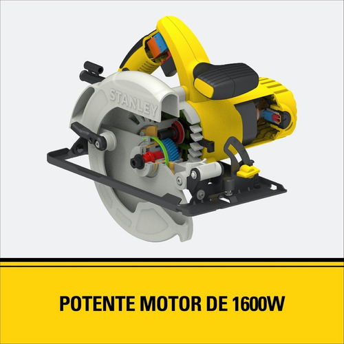 Sierra circular eléctrica Stanley SC16-B2C 190mm