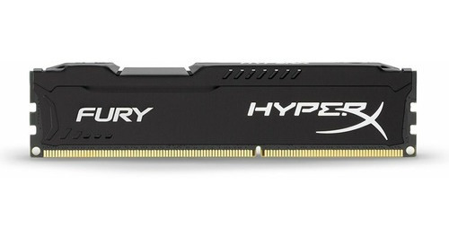 Imagen 1 de 1 de Memoria Ram Fury Color Negro 8 Gb 1 Hyperx Hx316c10fb/8