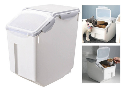 Contenedor De Almacenamiento De Alimentos Para Mascotas De