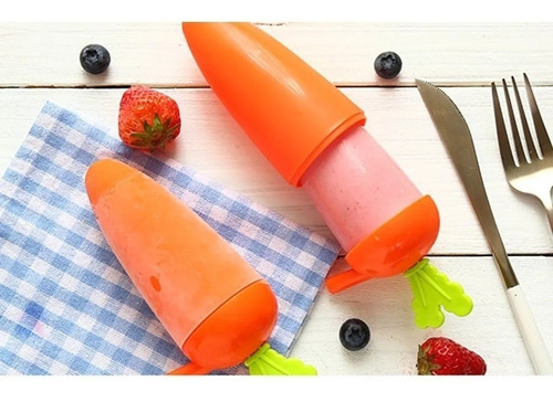 Imagen 2 de 4 de Molde Para Paleta De Helado Infantil (x4)