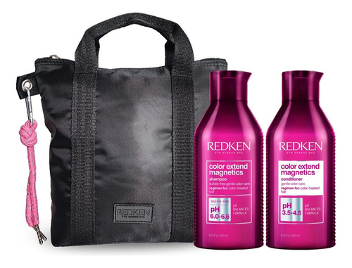 Shampoo Sin Sal 500ml + Acondicionador Redken Color Extend