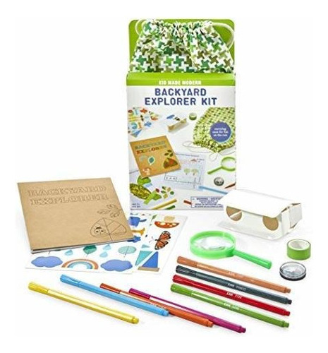 Kit De Explorador De Patio Moderno Para Nios: Actividades