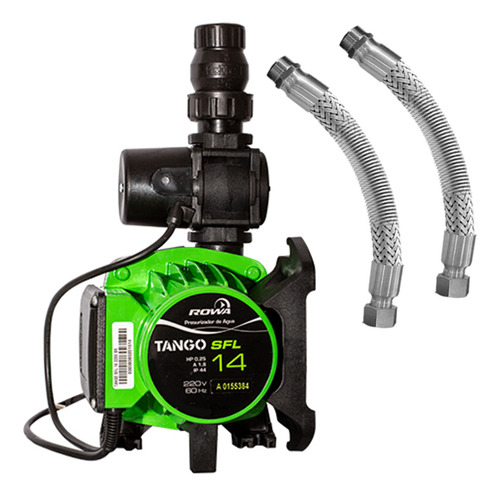 Kit Pressurizador Rowa Tango Sfl14 220v + 2 Flexível 30cm