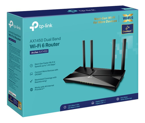 Tp-link Archer Ax1450 Wifi 6