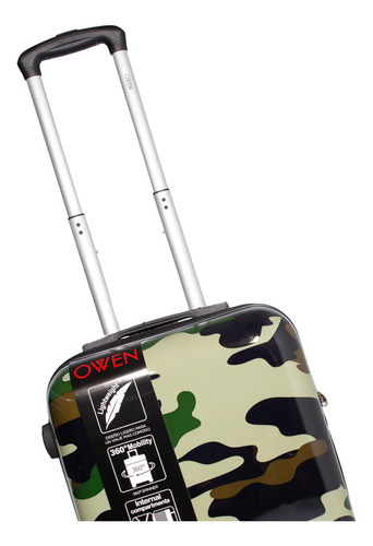 Owen Set X3 Valijas De Viaje Estampadas Rígidas Ow40006 6c