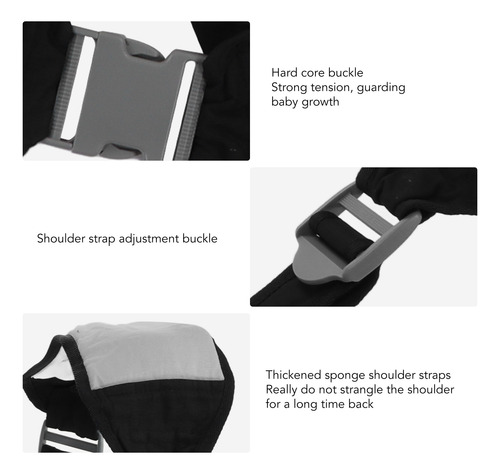 Bolsa De Transporte De Bebê Multifuncional Dobrável Ergonômi