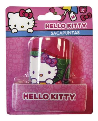 Sacapuntas Hello Kitty Con Depósito Y 2 Agujeros