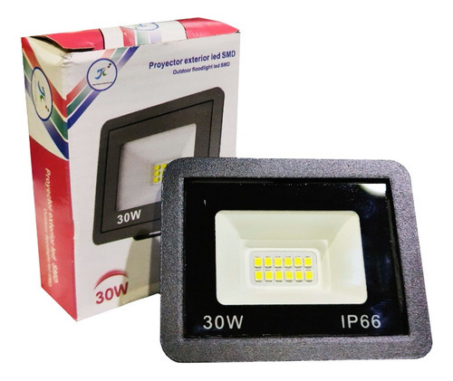 Foco Led Smd Multiled 30w Exterior Reflector Plano