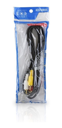 Imagen 6 de 10 de Cable Rca A Rca Y 120cm Tv Dvd Mayoreo Oferta 11-1056