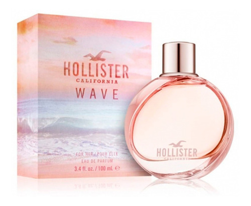 Imagen 2 de 4 de Perfume Dama Eau De Parfum Hollister California Wave 100ml