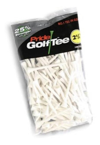 Imagen 2 de 2 de Rieragolf Tee Golf Madera X 100 Se Pueden Imprimir Con Log