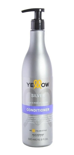 Acondicionador Yellow Silver Pelo Rubio Gris Blanco 500ml