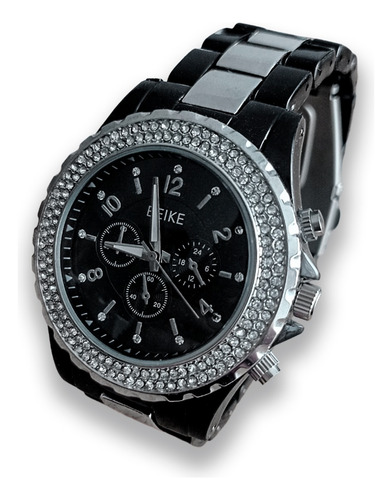 Imagen 2 de 2 de Reloj Analogico Sport Black Marca Beike