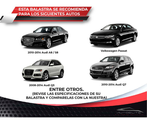 Imagen 7 de 8 de Balastra Xenon Vw Audi A3 A4 A5 A6 A7 A8 Q5 Q7 D1/3-m1