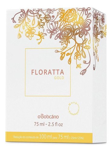 Floratta Gold O Boticário Desodorante Colônia 75ml