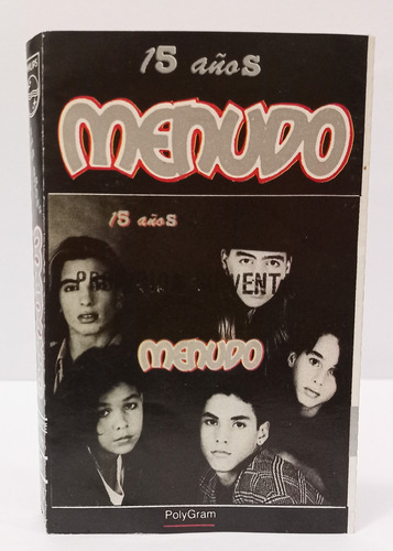 Menudo 15 Años Casete Impecable No Cd 