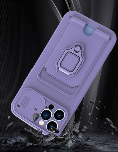 Funda For Xiaomi Redmi Con Protección De Cámara Y Soporte