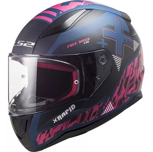 Casco Moto Integral Hawk Rs1 T-racer Edicion Limitada Vxv