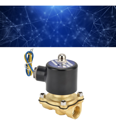 Válvula Solenoide De Diafragma 2w16015 G1/2 En Latón