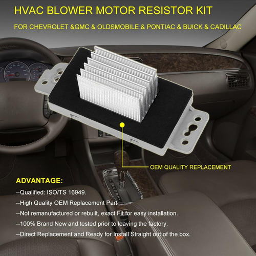 Resistencia Motoventilador Para Chevrolet Tahoe 5.3 2005