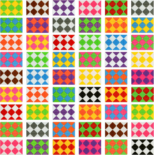 Juego De 70 Unidades Con Forma De Cubo De Serpiente Magic...