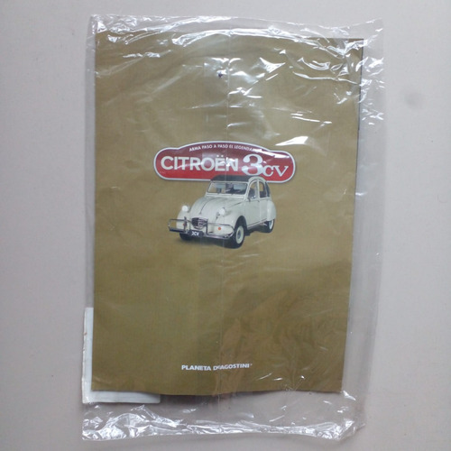 Fascículo + Pieza P/armar Citroen 3 Cv. N 32. Nuevo.