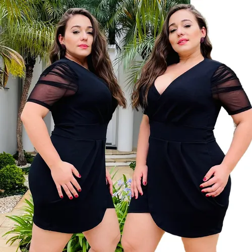 Vestido plus hotsell size para balada