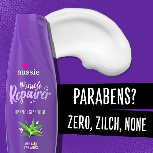 Shampoo Hidratante Aussie Miracle Repairer Aloe Importado