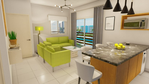 Imagen 10 de 10 de Apartamentos De 1 Habitación Más Estudio Con Excelente Plusvalía, Pueblo Bávaro