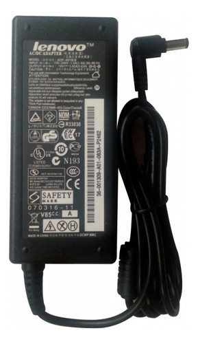 Cargador Original Lenovo 19v 3.42a 65w G450 G550 G460 G560