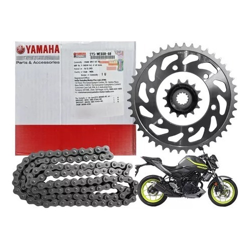 Kit Transmision Completo Yamaha Mt 03 R3 Original Rpm925