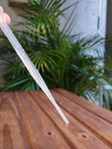 Pipeta De Transferêncencia Pasteur 3 Ml Não Estéril 12 Und