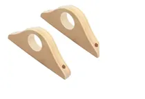 Comprar  Par De Soportes Para Barrote Palo De Madera 32mm