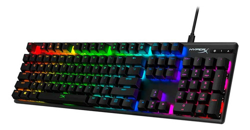 Teclado Gamer Hyperx Alloy Origins Qwerty Blue Rgb Español