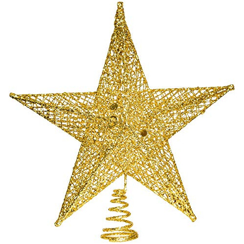 Estrella Superior Árbol De Navidad De 10 Pulgadas, Col...