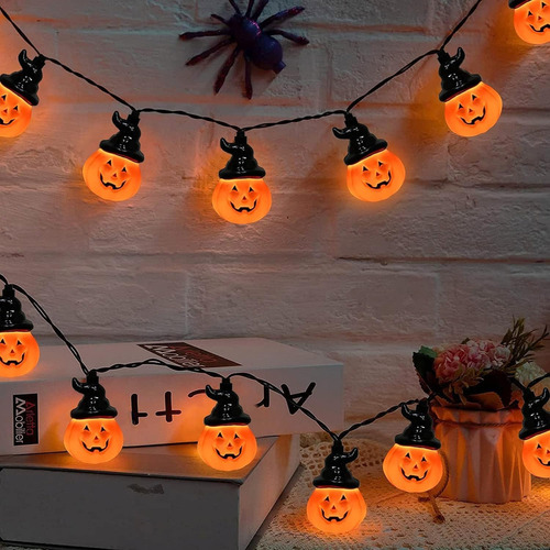 Aplicável A Halloween Guirnalda De Luces 20 Led Decoración
