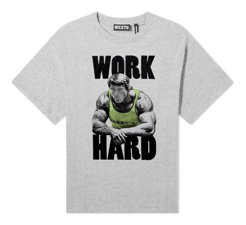 Arnold Schwarzenegger Remera Gym Varios Modelos En Gris O Bl