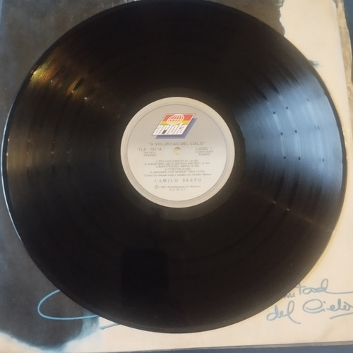 Camilo Sesto A Voluntad Del Cielo 1991 Nm Estándar (Usado)