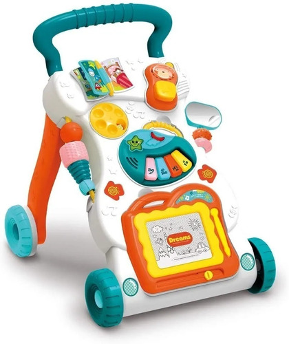 Andador Infantil Brinquedo Educativo Musical Didatico Bebe