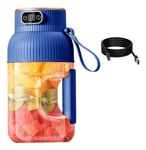 1200ml Extractor De Jugo, Licuadora Portatil Recargable,