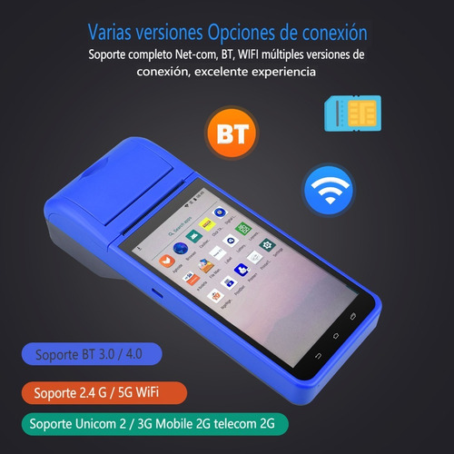 Pos Terminal Boleta Electronica Impresora Térmica Portatil