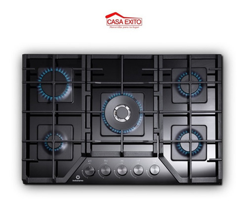 Imagen 2 de 3 de Encimera Indurama Egi-755vdne A Gas 5 Quemadores 75cm